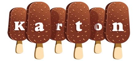 Karton pinup logo