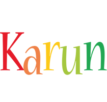 Karun birthday logo