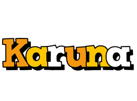 Karuna cartoon logo