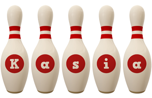 Kasia bowling-pin logo