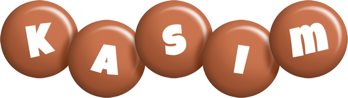 Kasim candy-brown logo