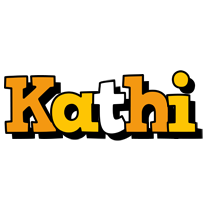 Kathi cartoon logo