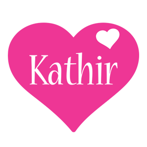 Kathir love-heart logo