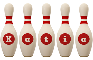 Katia bowling-pin logo