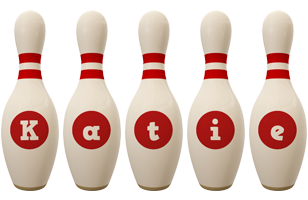 Katie bowling-pin logo
