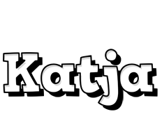 Katja snowing logo