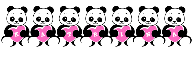 Katrina love-panda logo