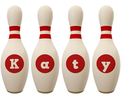 Katy bowling-pin logo