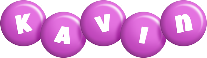 Kavin candy-purple logo