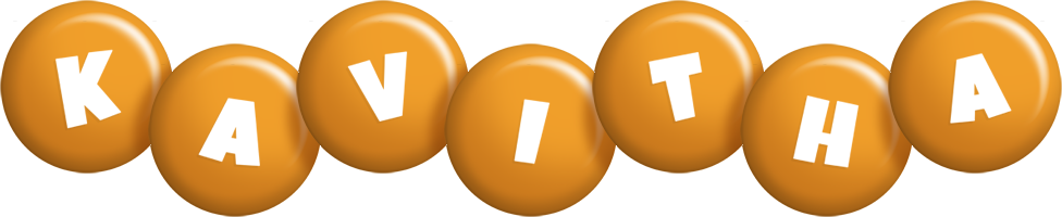 Kavitha candy-orange logo