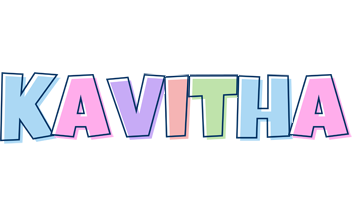 Kavitha pastel logo