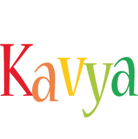 Kavya birthday logo