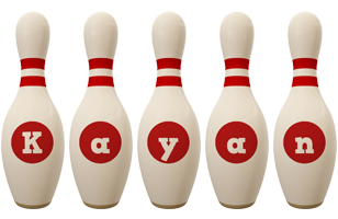 Kayan bowling-pin logo