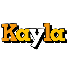 Kayla cartoon logo
