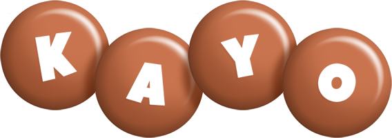 Kayo candy-brown logo