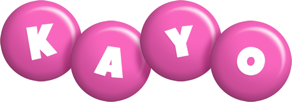 Kayo candy-pink logo
