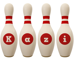 Kazi bowling-pin logo