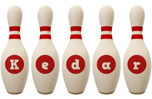 Kedar bowling-pin logo