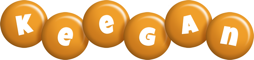 Keegan candy-orange logo