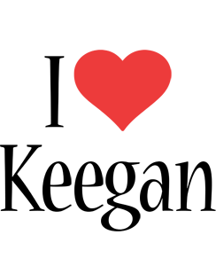 Keegan i-love logo