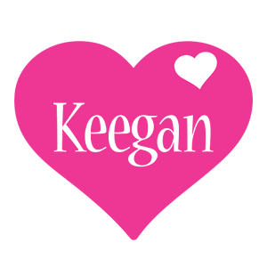 Keegan love-heart logo