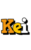Kei cartoon logo