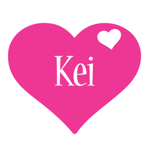 Kei love-heart logo