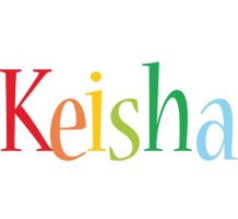 Keisha birthday logo