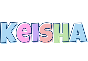 Keisha pastel logo