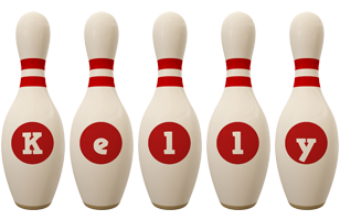 Kelly bowling-pin logo
