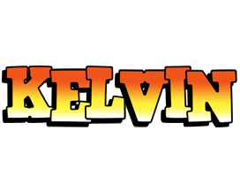Kelvin sunset logo