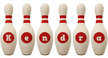 Kendra bowling-pin logo