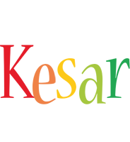 Kesar birthday logo