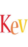 Kev birthday logo