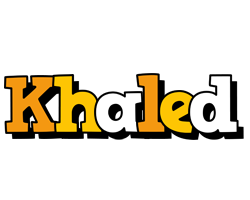 Khaled cartoon logo