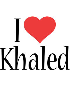 Khaled i-love logo
