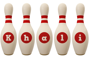 Khali bowling-pin logo