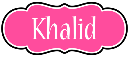 Khalid invitation logo