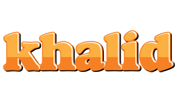 Khalid orange logo