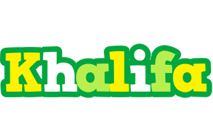Khalifa soccer logo