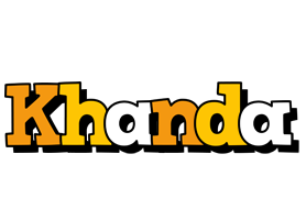 Khanda cartoon logo