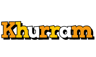 Khurram cartoon logo