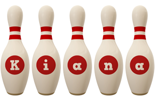 Kiana bowling-pin logo