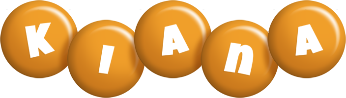 Kiana candy-orange logo