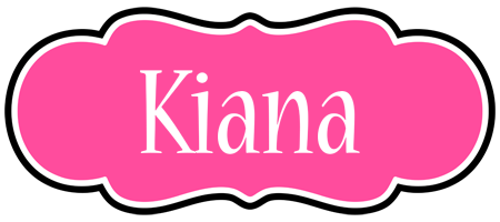 Kiana invitation logo