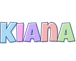 Kiana pastel logo