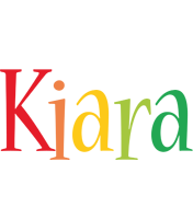 Kiara birthday logo
