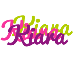 Kiara flowers logo