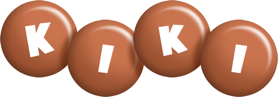 Kiki candy-brown logo