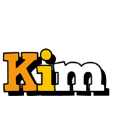 Kim cartoon logo
